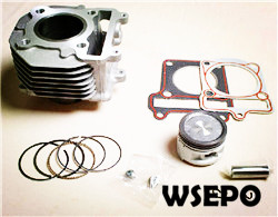 Wholesale ZY125T-4 Cylinder Kit Motorcycle Cylinder Block Set - Click Image to Close